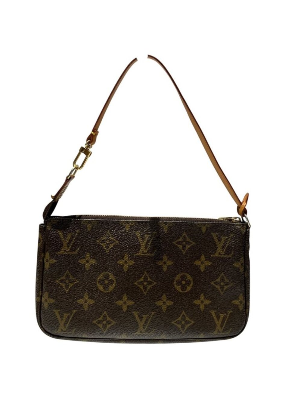 Louis Vuitton Pochette Accessoires Monogram Handbag Canvas